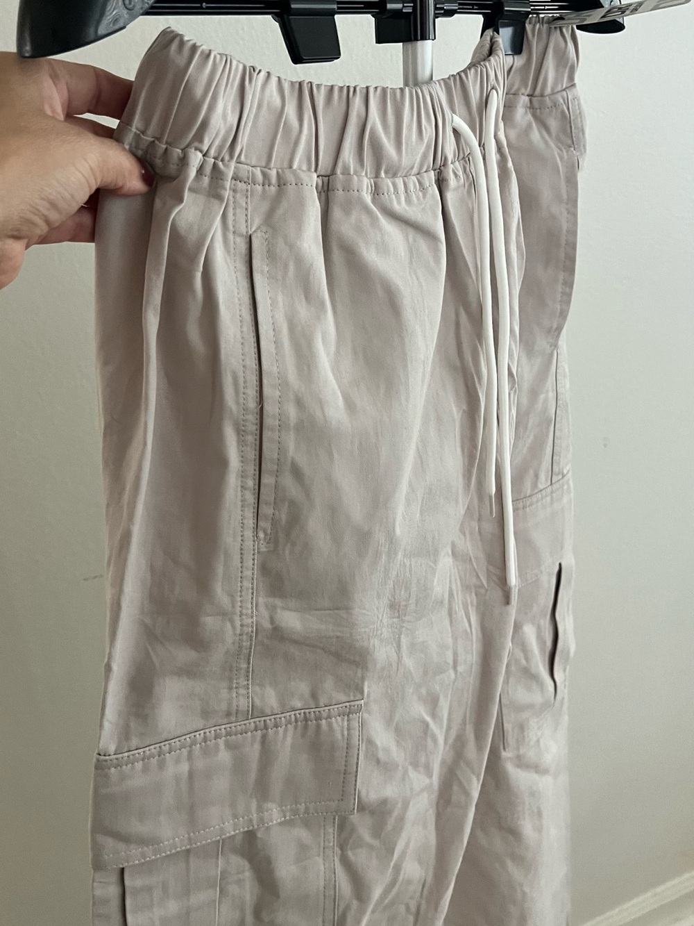 New w tags Casual High-Waist Cargo Joggers size medium - Picture 5 of 8